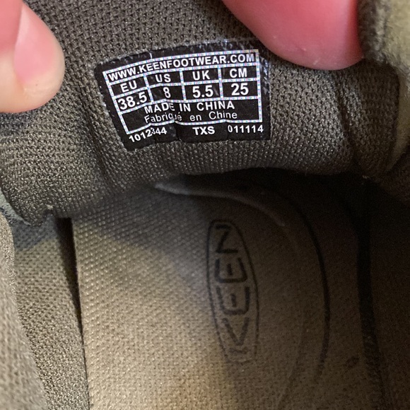 Keen Reisen low leather lace up sneakers - Picture 7 of 7